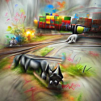 A Train Yard