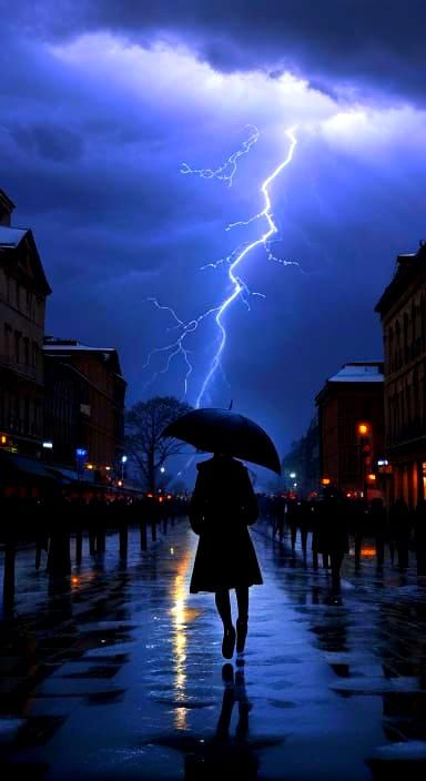 AI Image of Overlapping Weather Elements