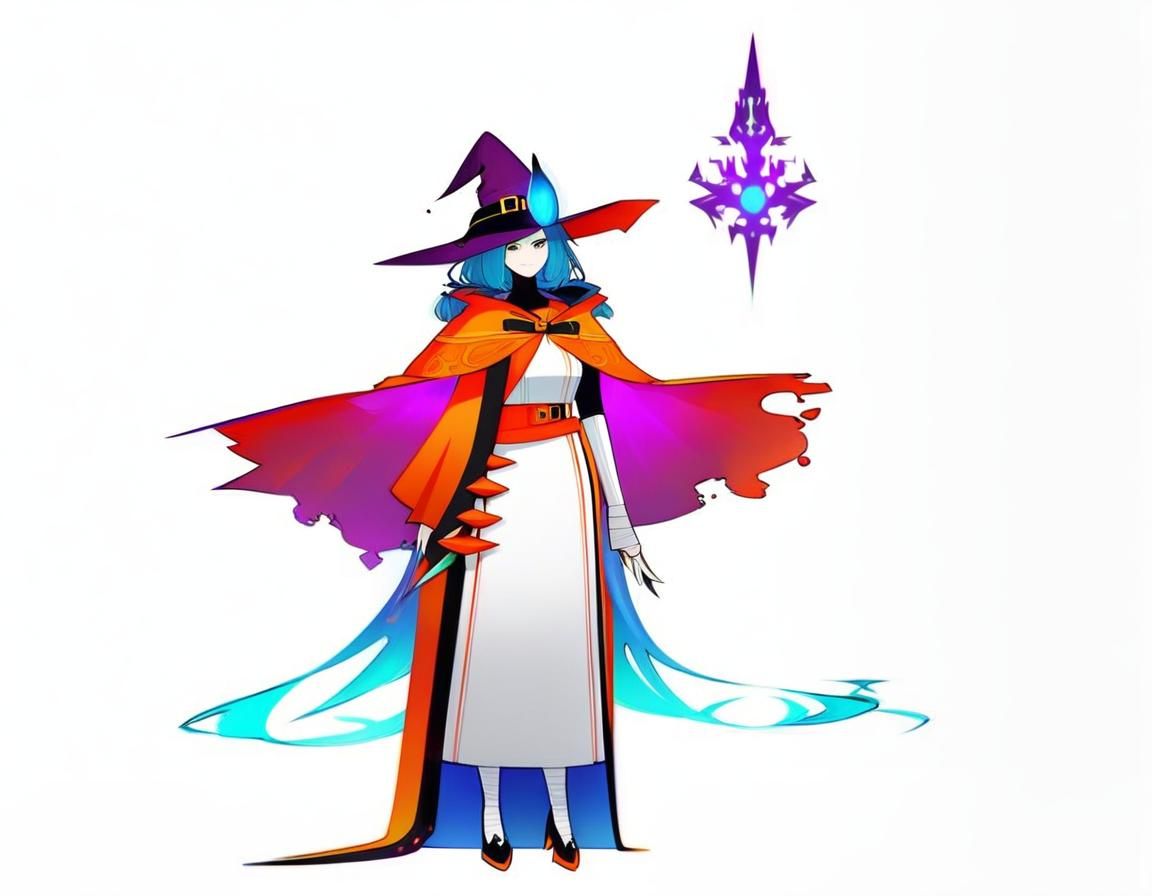 Half of one hat and half of another hat+Backwards cape+One arm fully covered while one isn’t covered at all+Dream catcher necklace(Light hot...