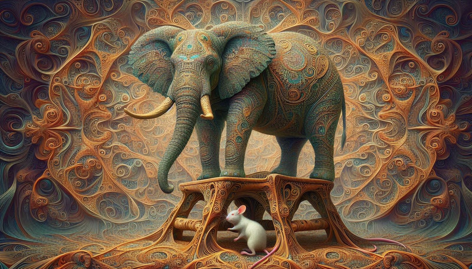 Elephant Scared of Mouse🐀🐘