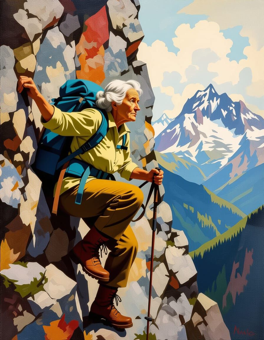 View from the cliff.