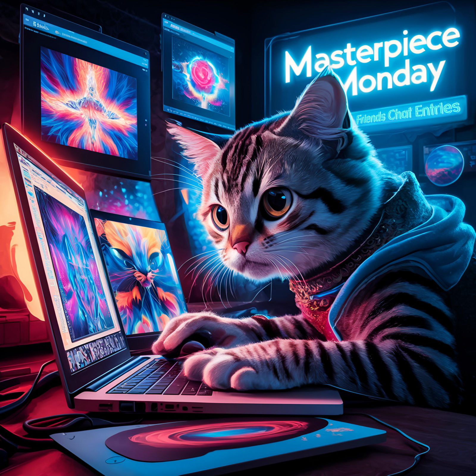 Friends Chat Entries - Masterpiece Monday
Daily Challenge #7...