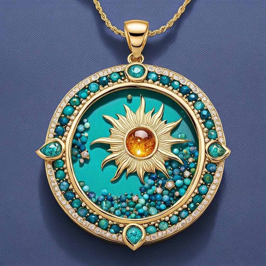 Word-Salad-Jewelry "Blazing bright against the sky."