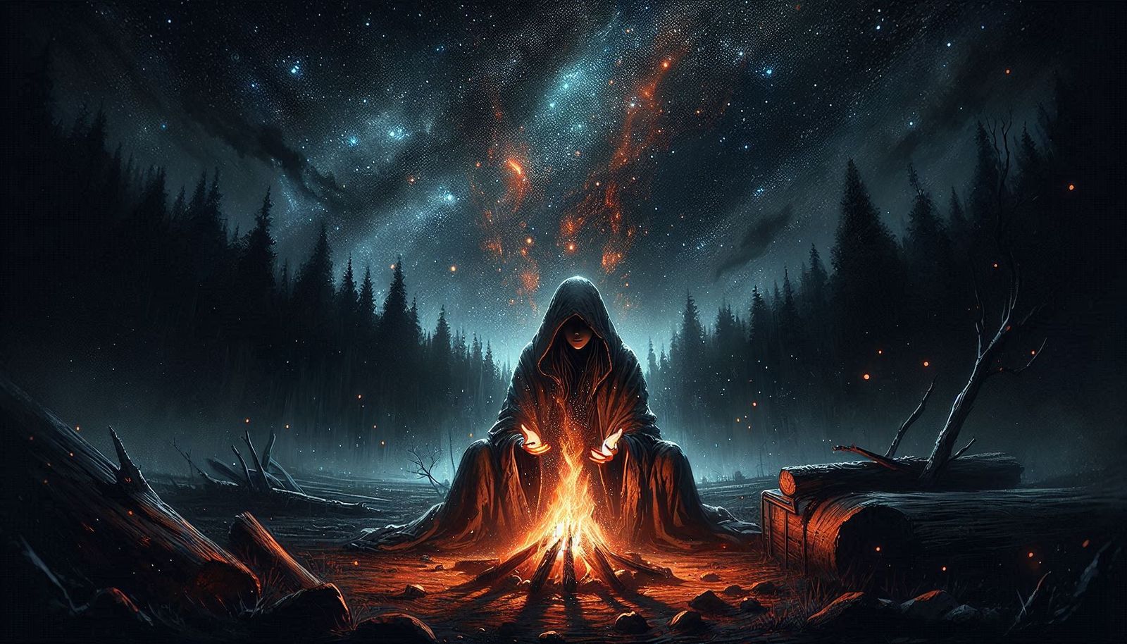 Campfire - AI Generated Artwork - NightCafe Creator