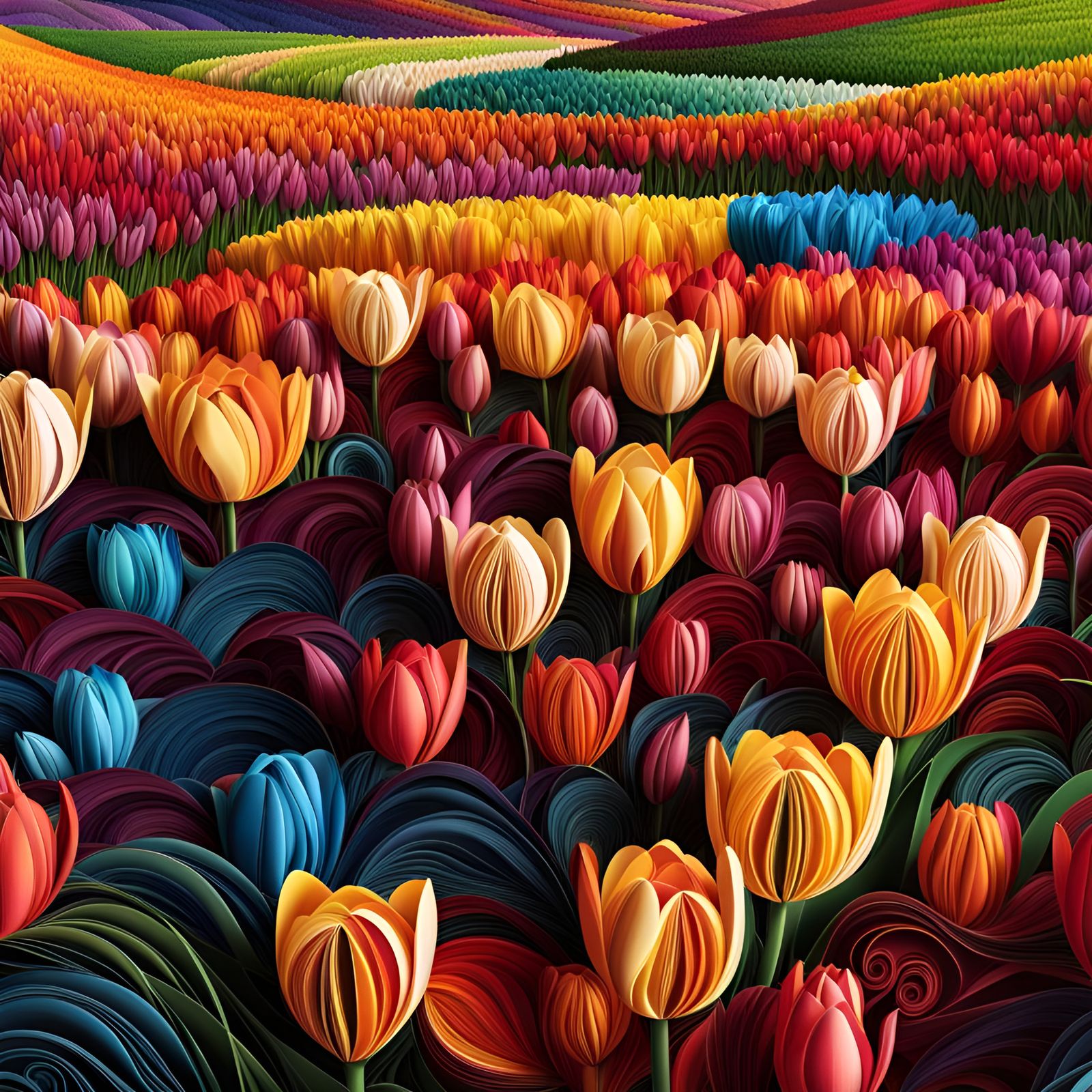 Fields of delight.  by @Jeff Brock