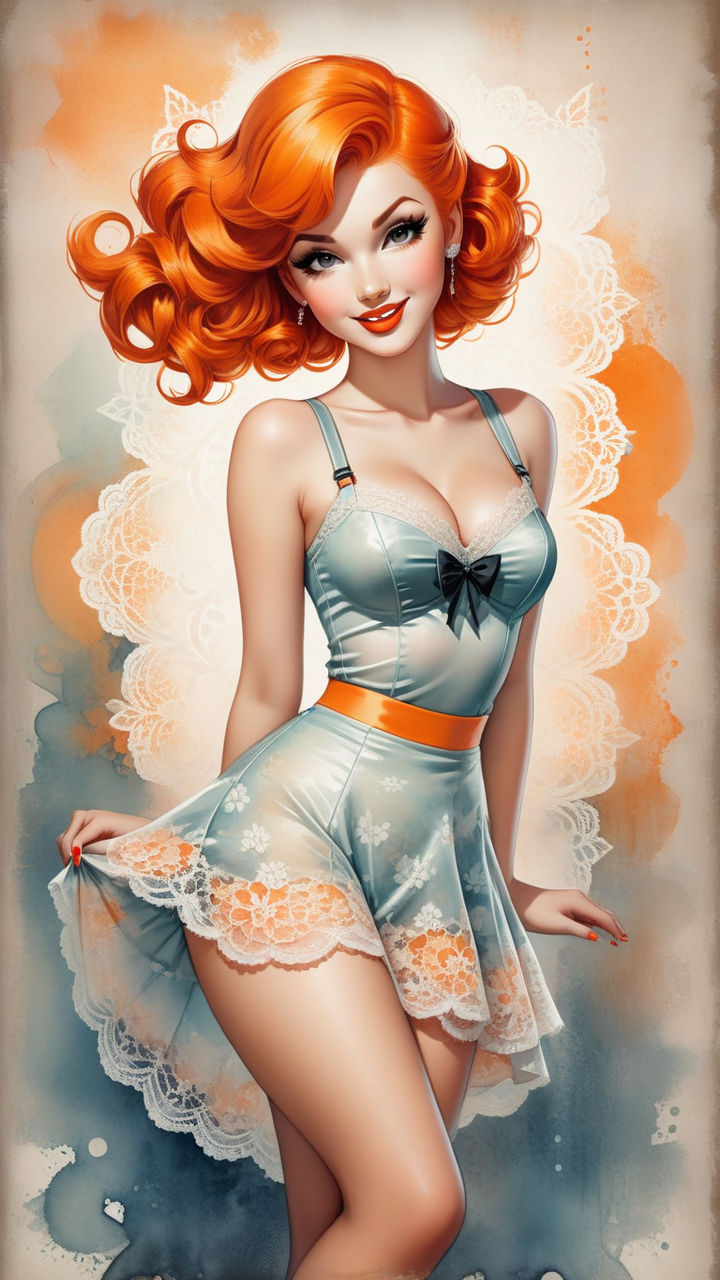 Vintage Retro Pin up