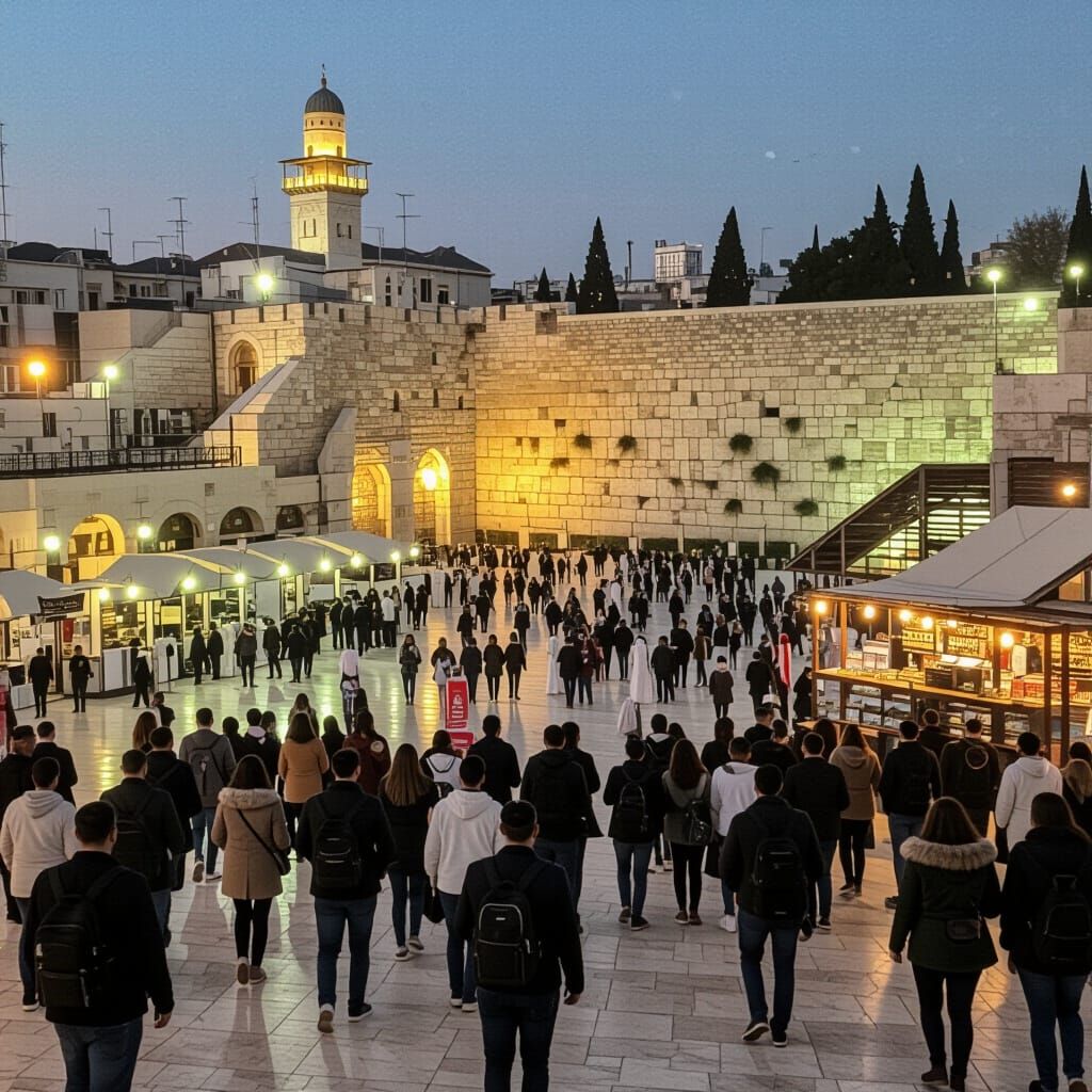 Joyful Sukkot Prayers at the Western Wall