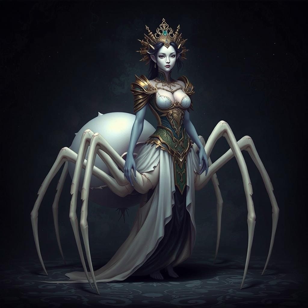 White Widow  by @Darth_Ennui