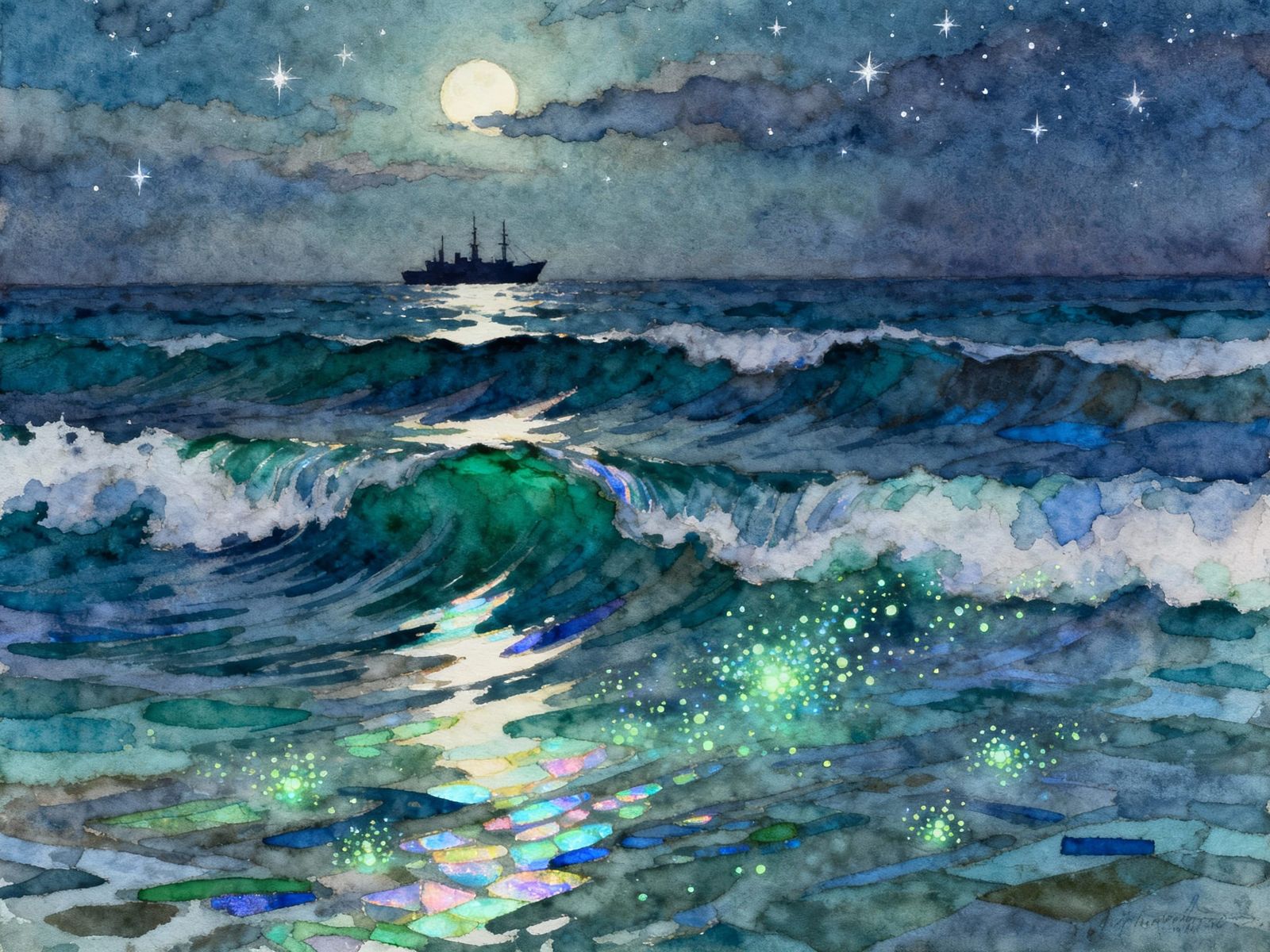 Night  by @DarkerButOlder