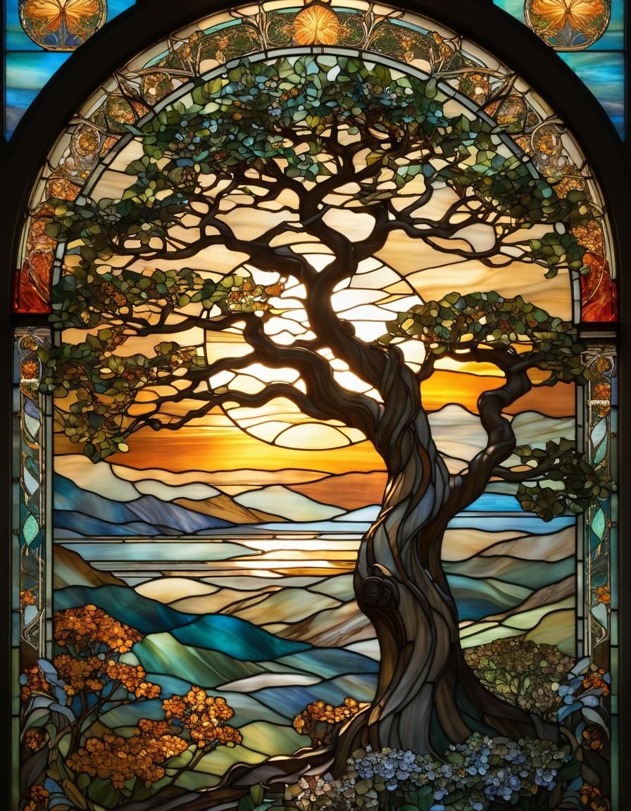 The tree guarding the valley   by @Elenriel