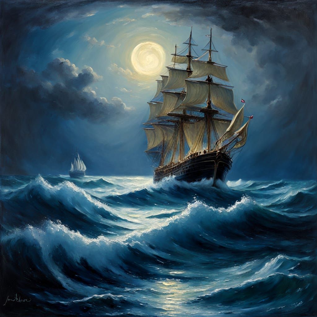 Abstract cosmic swirl resembling a flower of light in deep space.