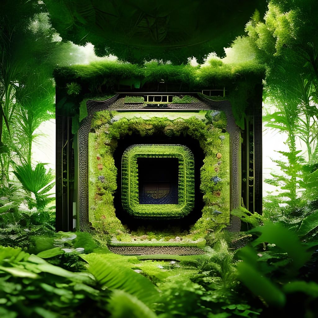 Emerald Portal - AI Generated Artwork - NightCafe Creator