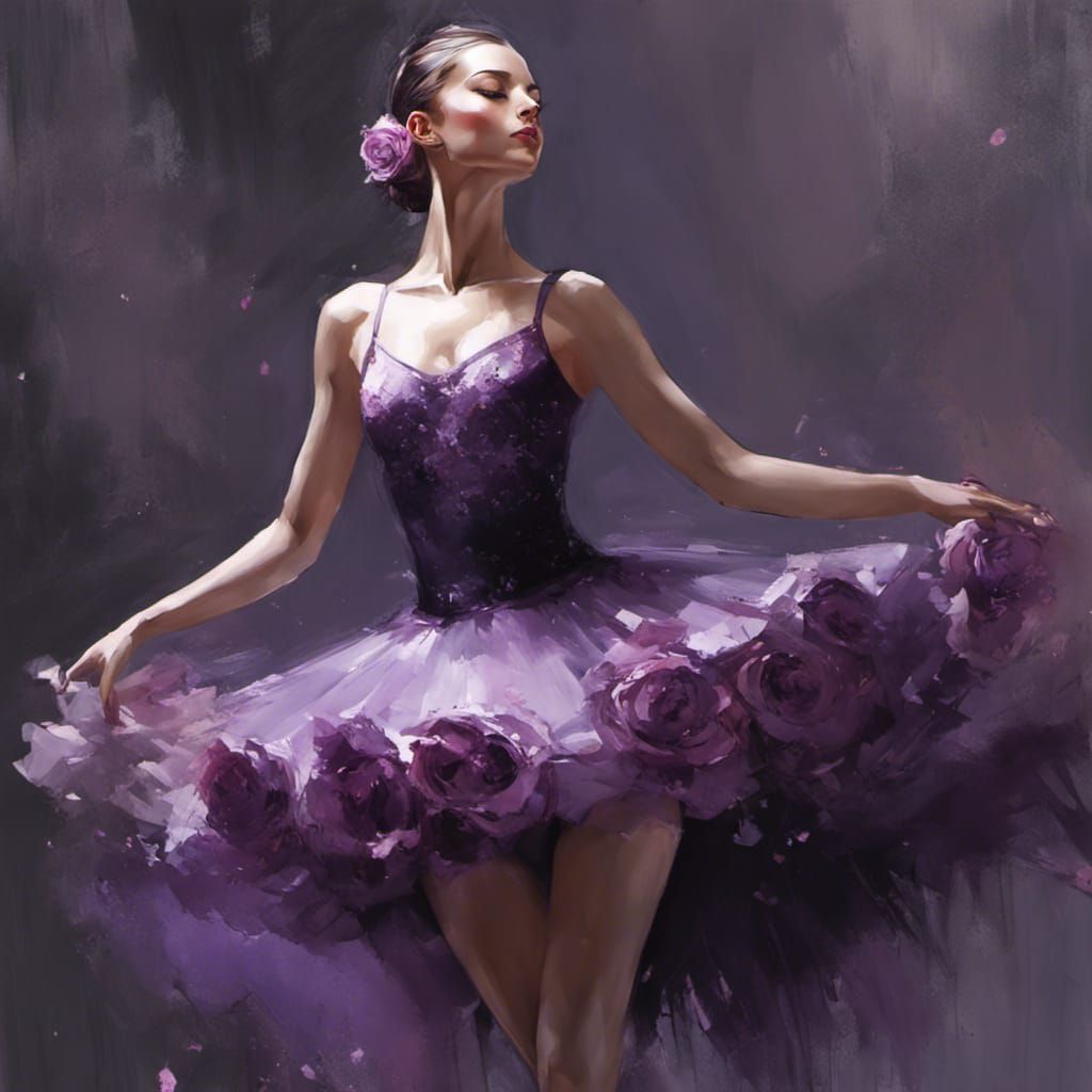 Purple Ballerina