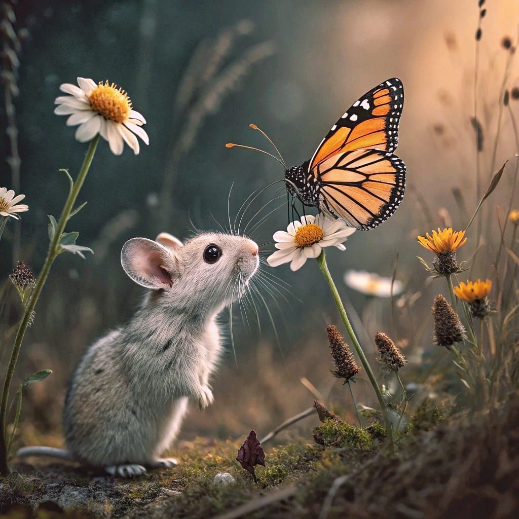 New Friends in the Garden