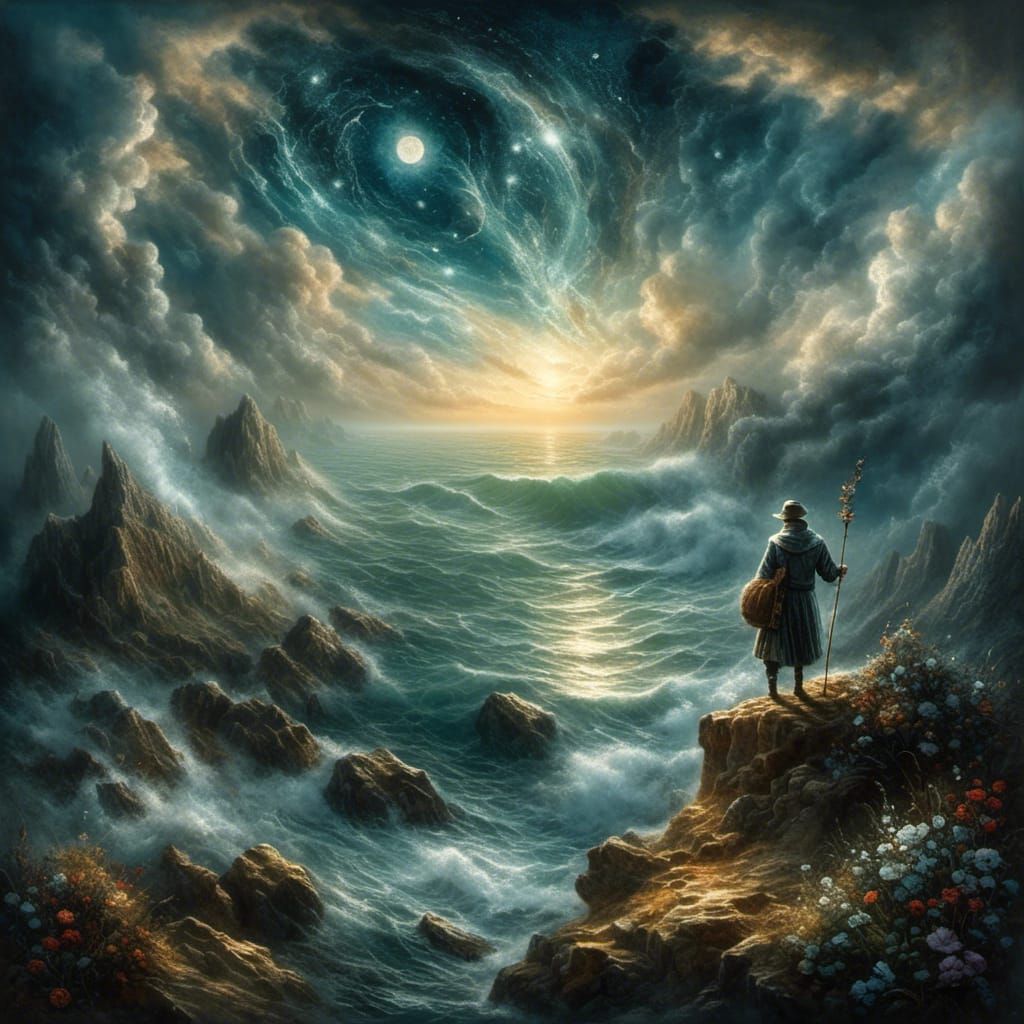 Dreamscape: Heavenly Light Washes Through the Stars