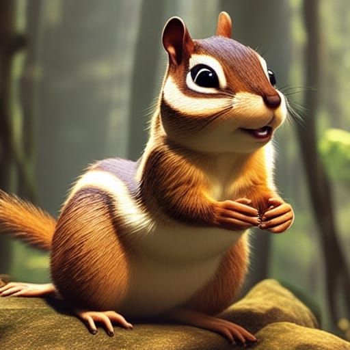 The Chipmunk Adventure Alvin Seville - AI Generated Artwork - NightCafe ...