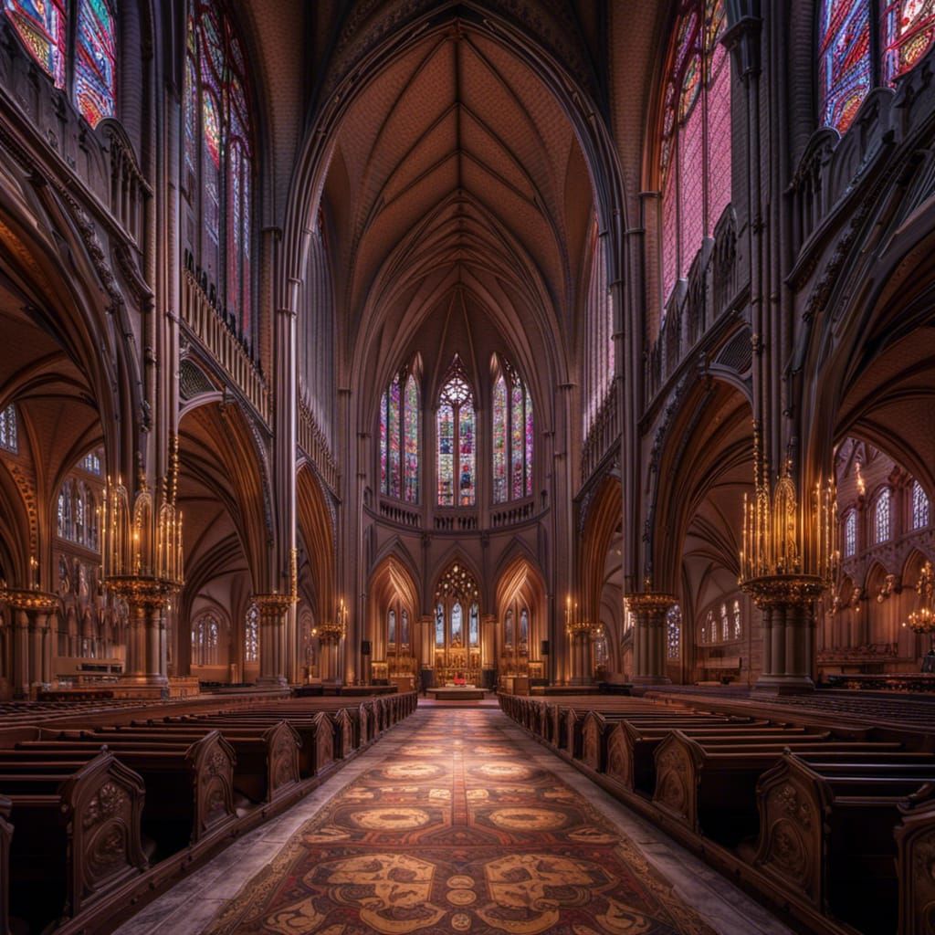 Gothic Cathedral   by @JokeStirrer