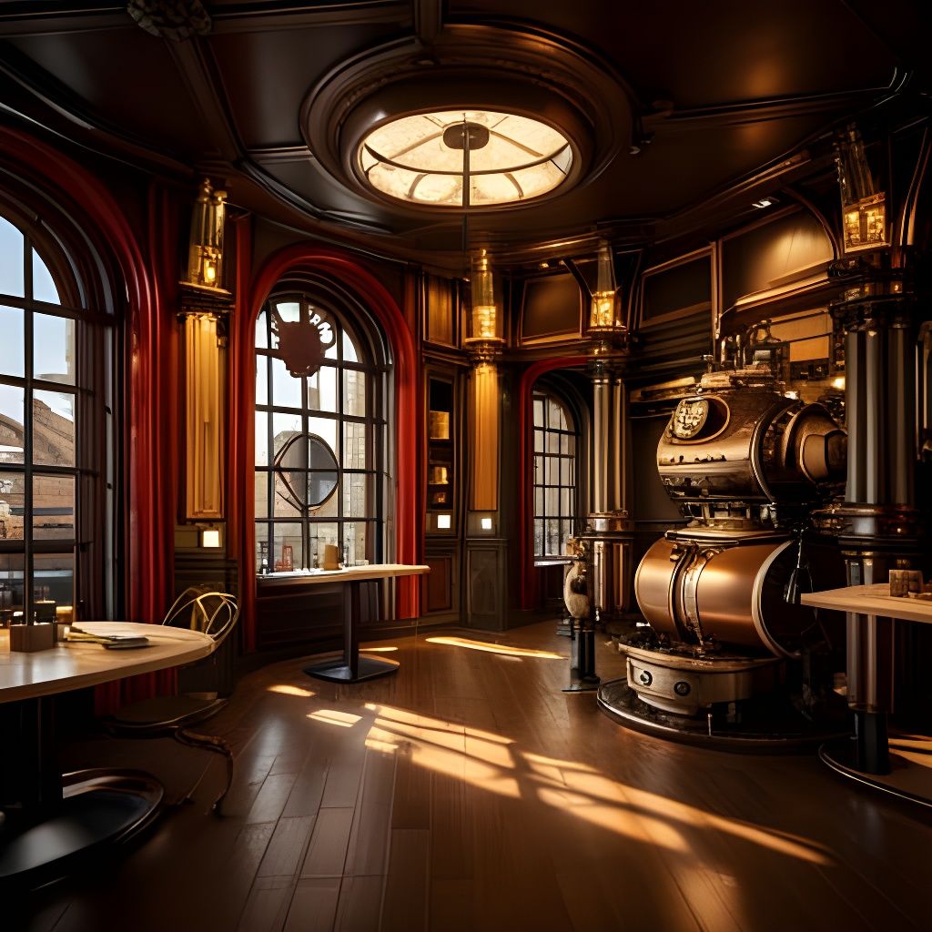 Steampunk Coffehouse