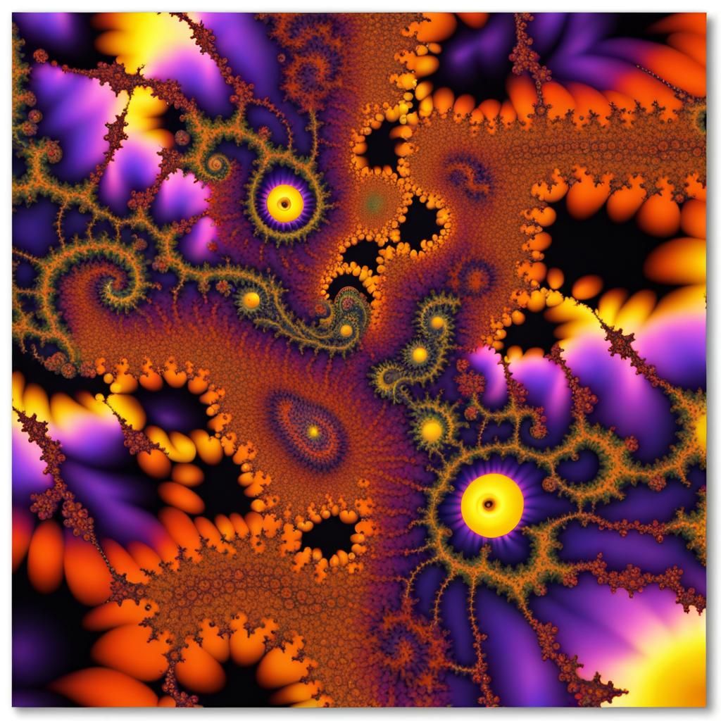 Fractal fun - AI Generated Artwork - NightCafe Creator