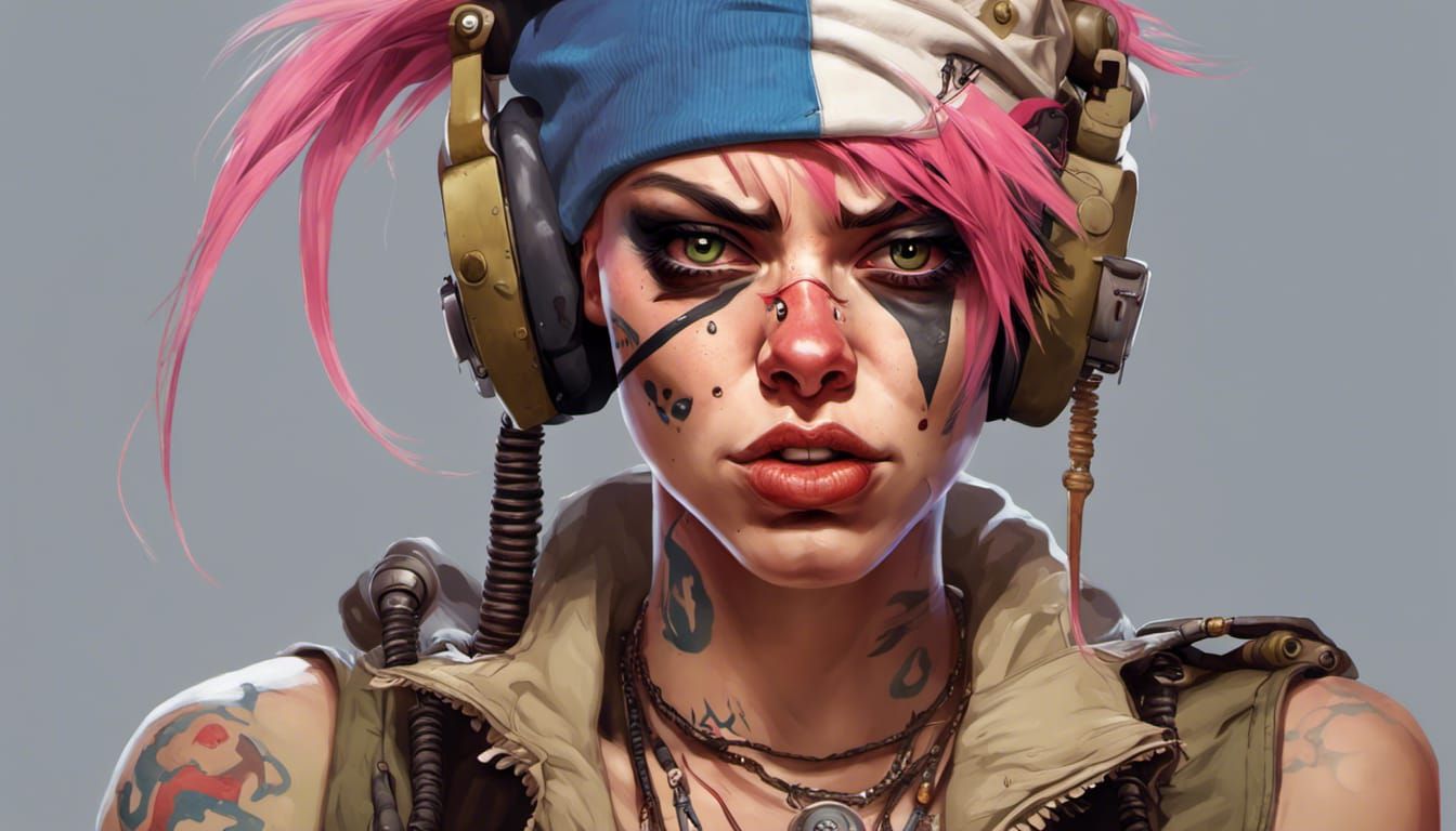 Tank Girl What you looking at.