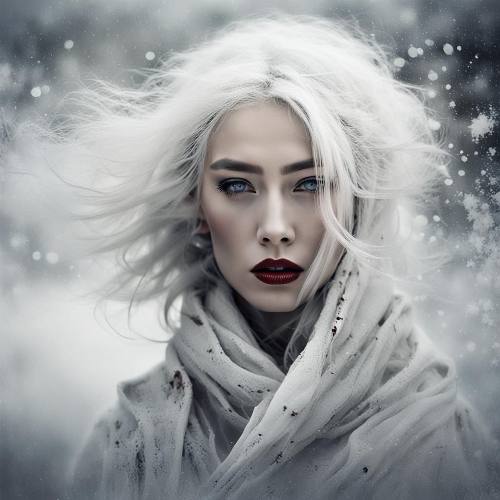 White beauty AI Generated Artwork NightCafe Creator