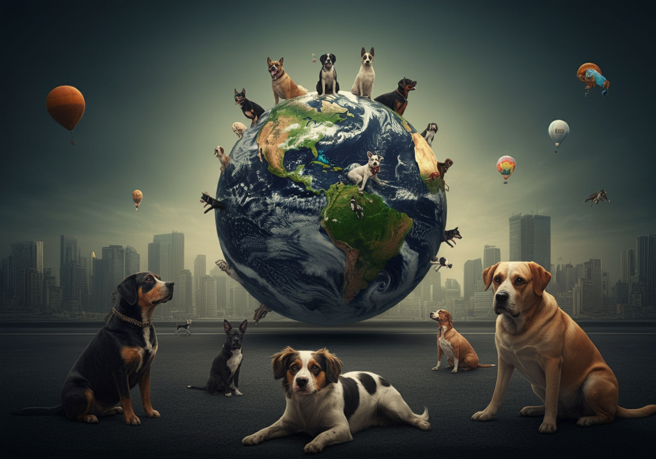 DogDay: On that day, dogs celebrated their dominion over the Earth. Truly, the Dogs Day