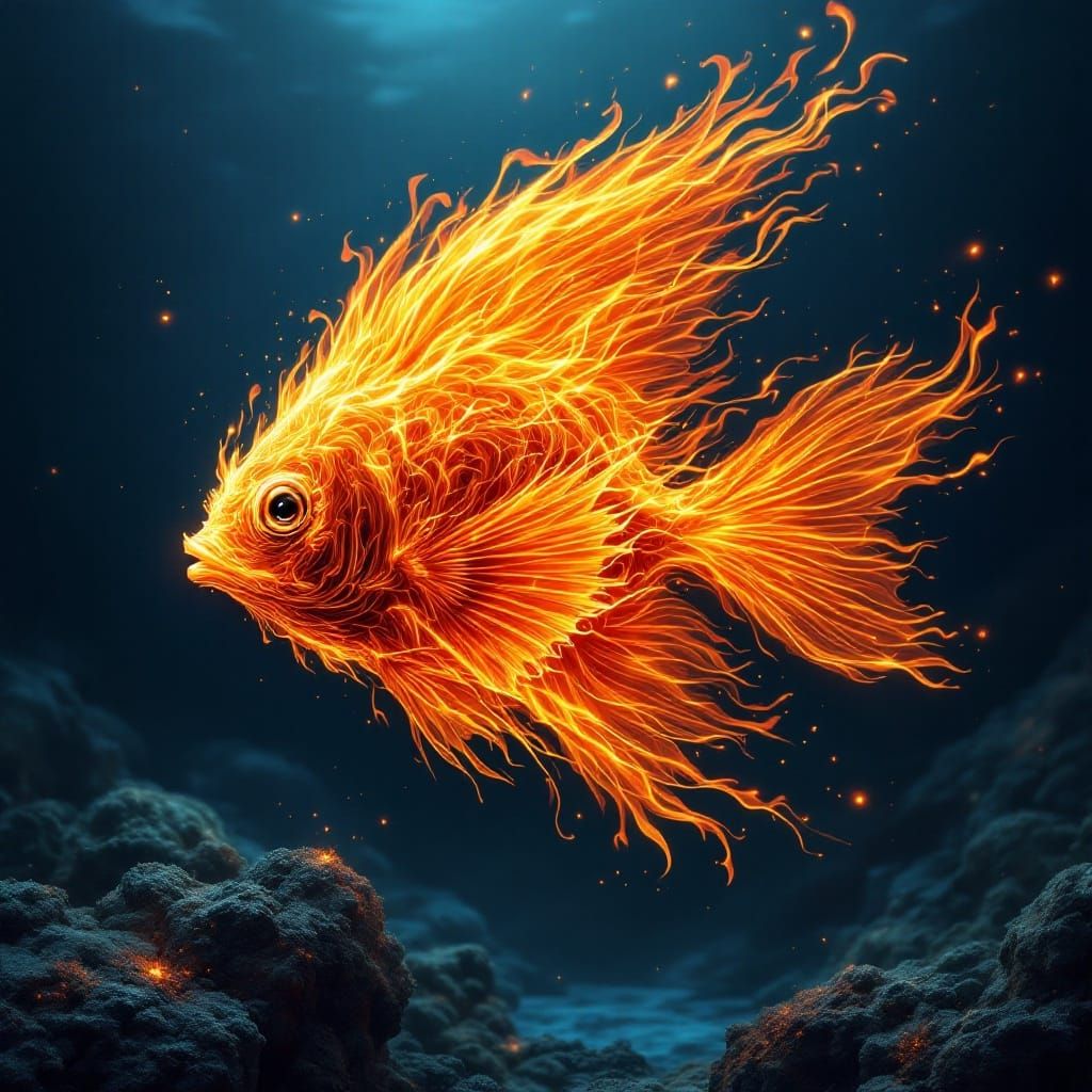 Angelfish or Devilfish?  by @Xena WarriorCat
