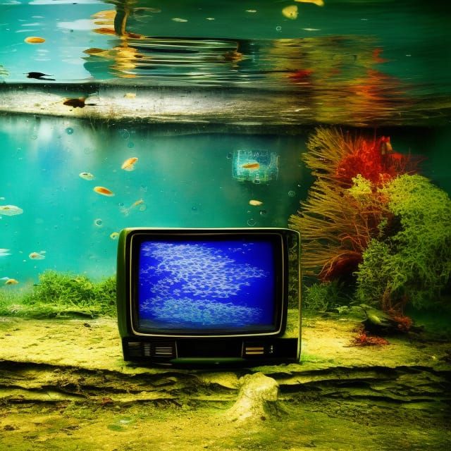 Look Ma, they're broadcasting underwater!  by @Knwdd