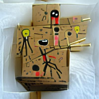 boxy stick man art brut box black art brut stick