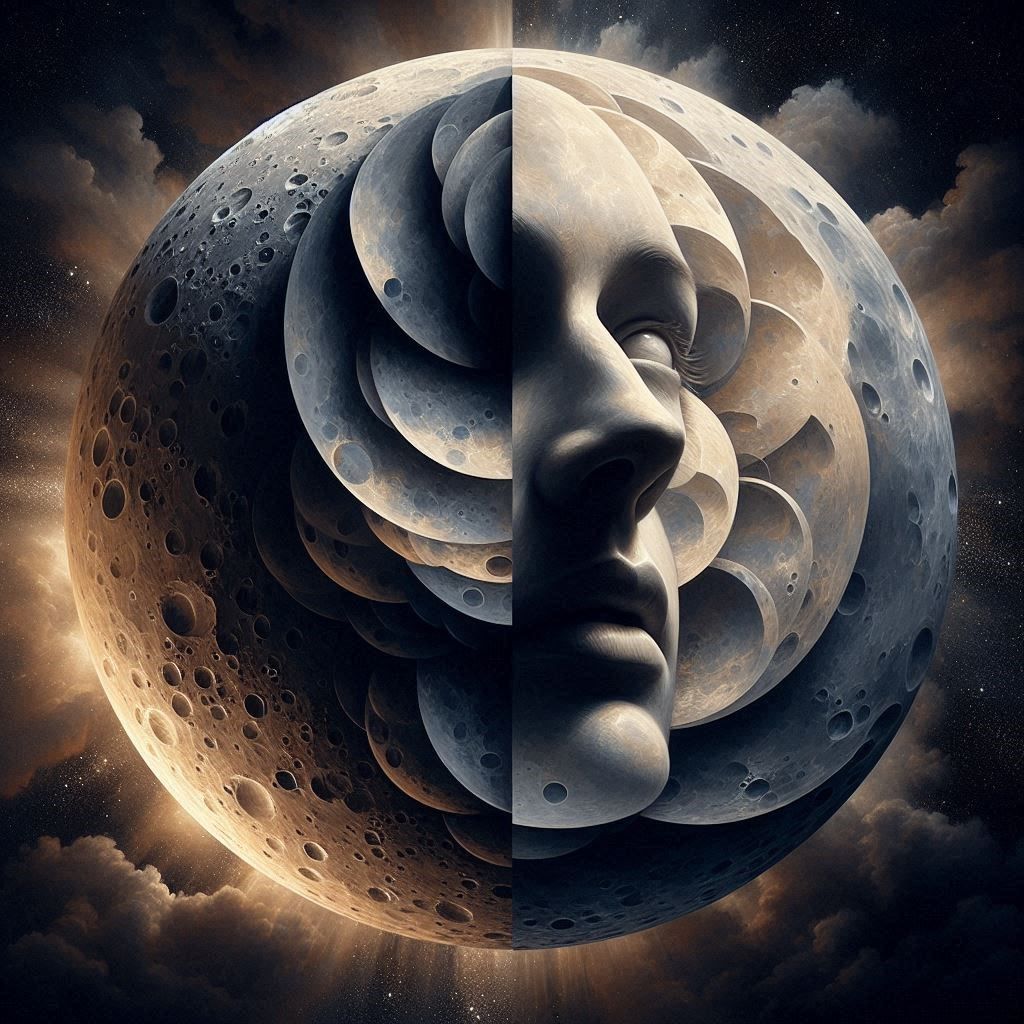 Bright side of the moon