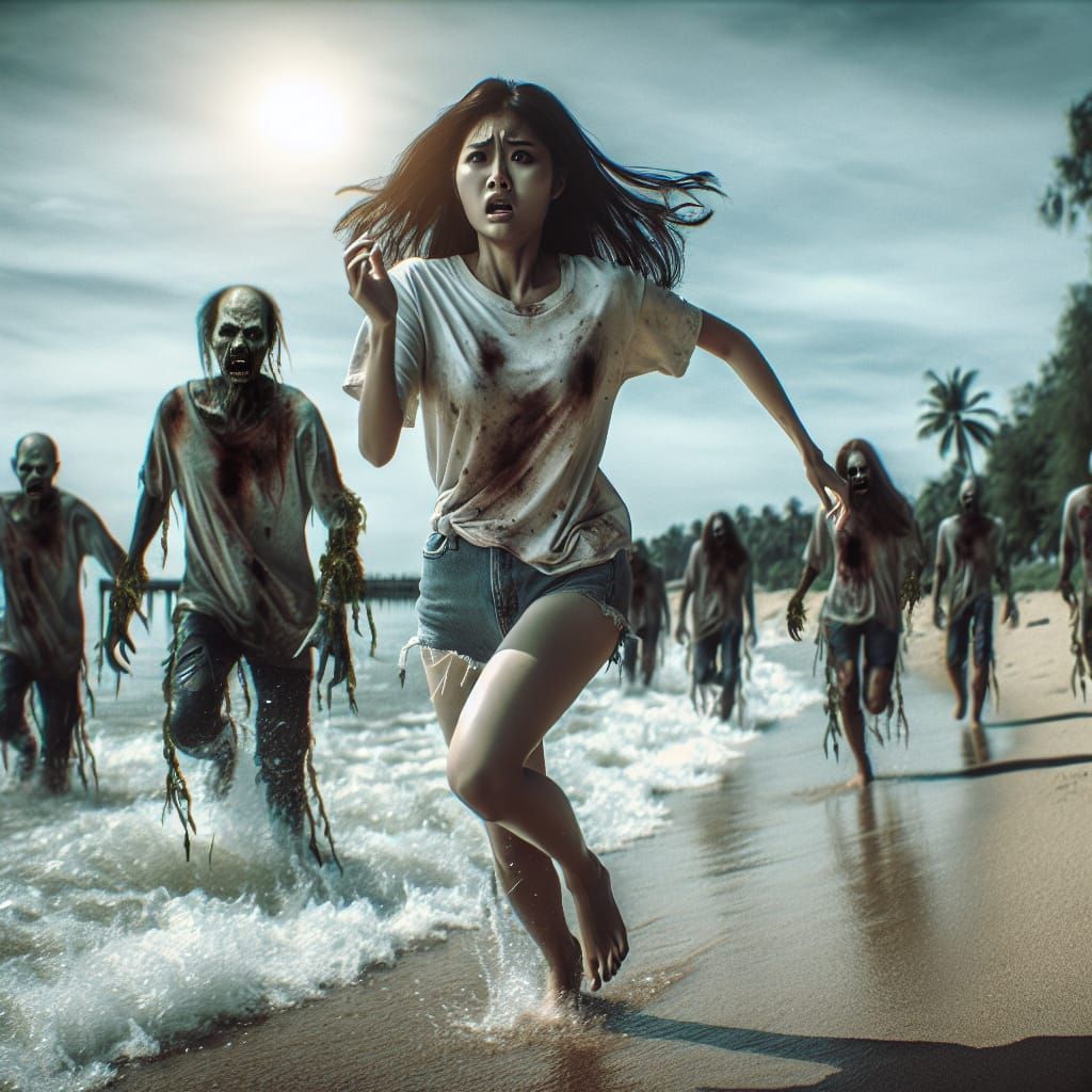 Infested Beach  by @Horror AU sec