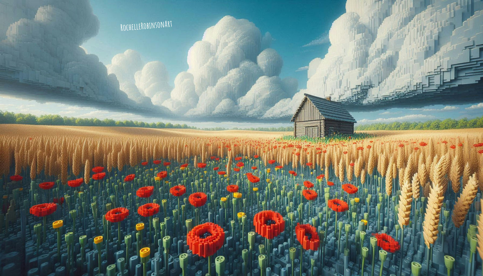 Landscape - Lego Art