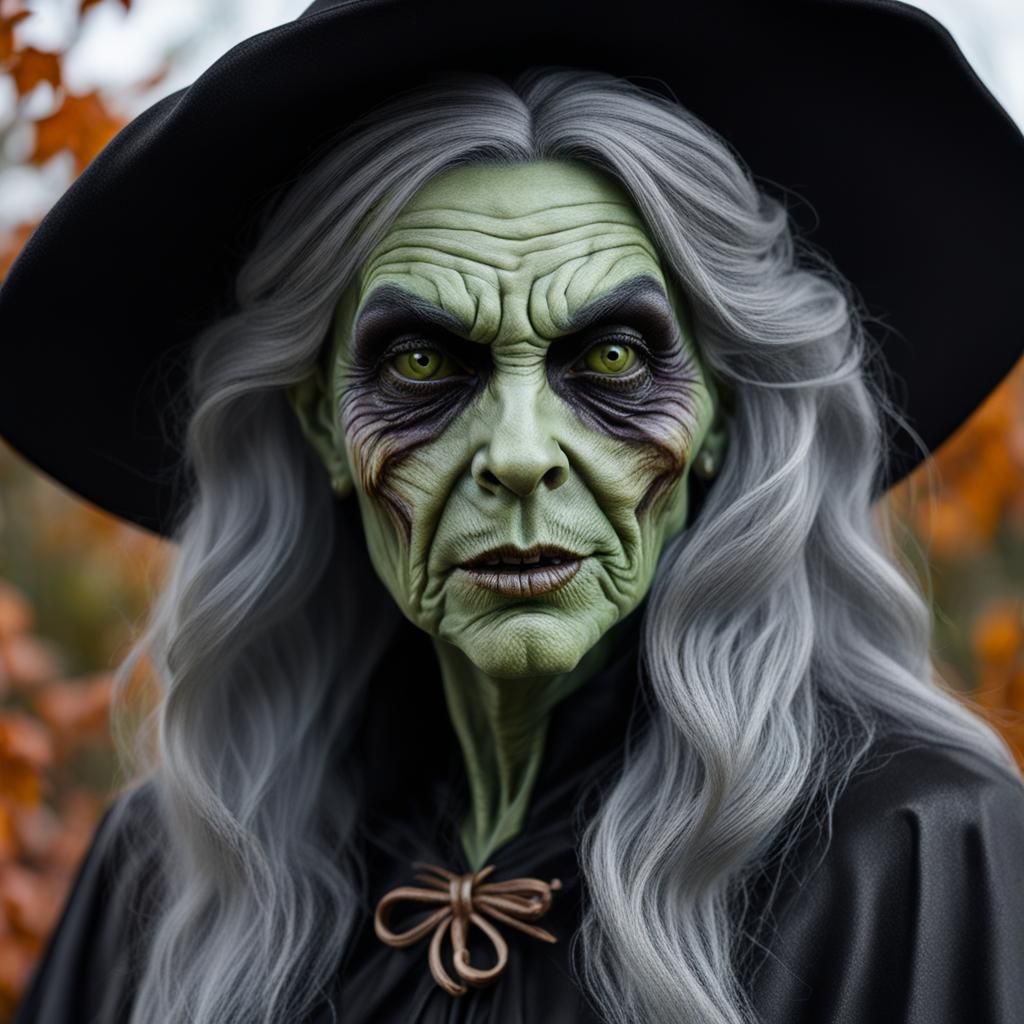 Green Witch, - AI Generated Artwork - NightCafe Creator