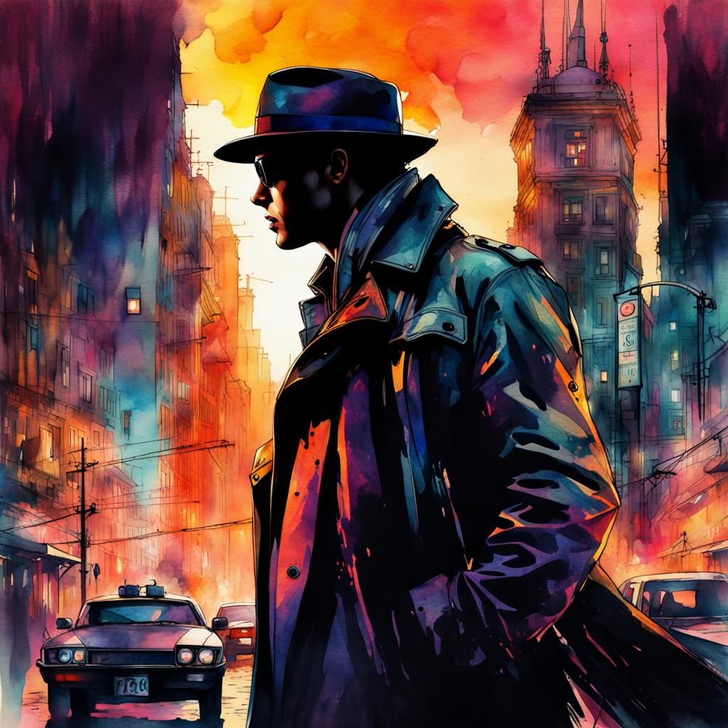 Detective   by @liftarn