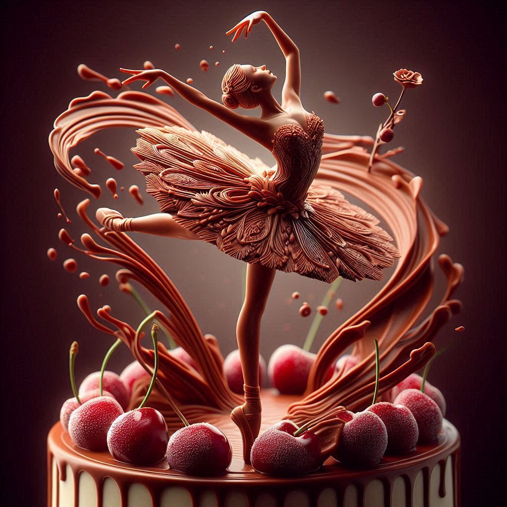 Chocolate ballerina  by @Alyssa