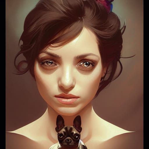 + Lady with a Chihuahua +