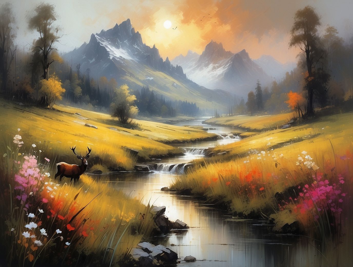 Spring landscape