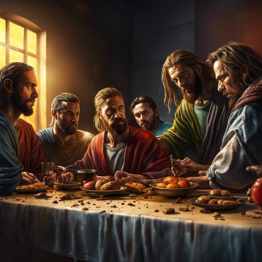 The Last Supper - AI Generated Artwork - NightCafe Creator