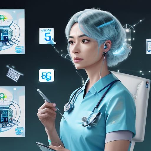 doctor, 5G, advanced medical equipment