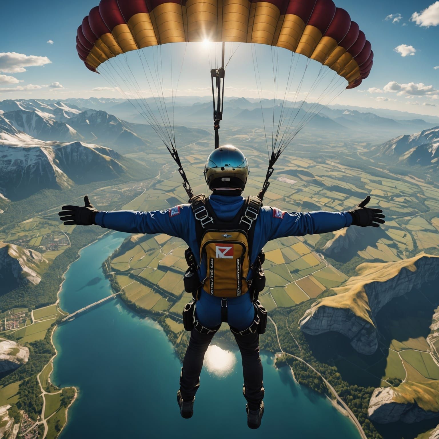 Skydiving  by @Sharoja