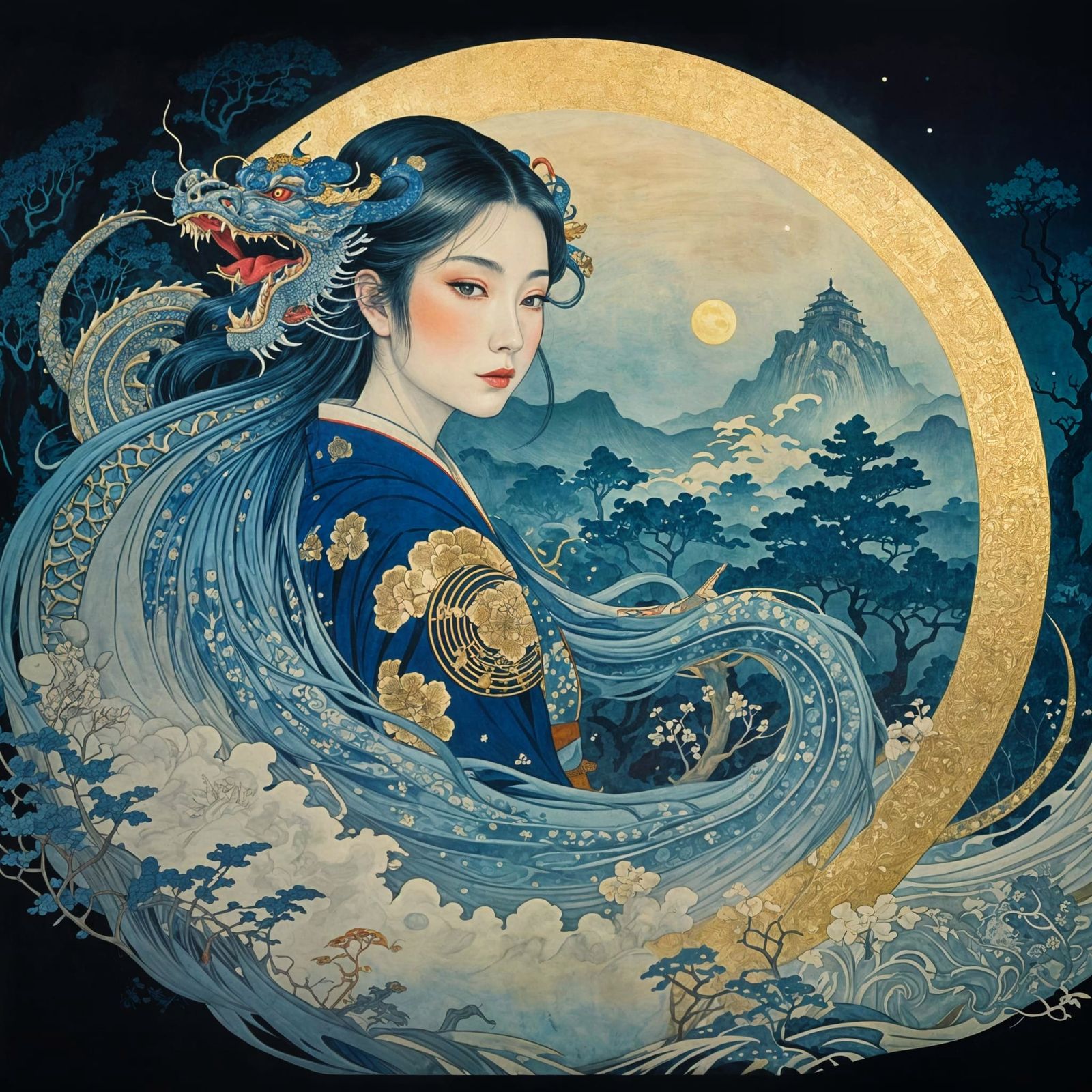 The Masked River Dragon