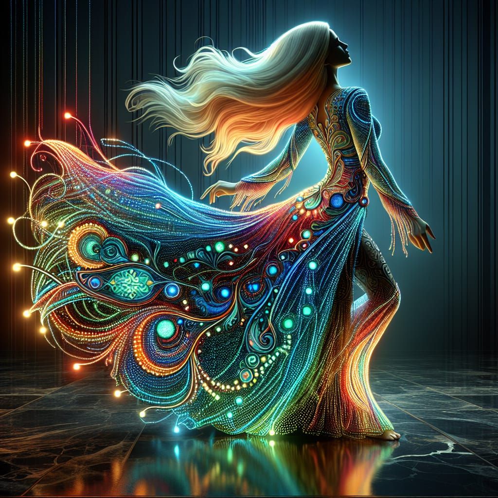 Go with the flow- all the colors of the rainbow 🌈   by @OneMich01