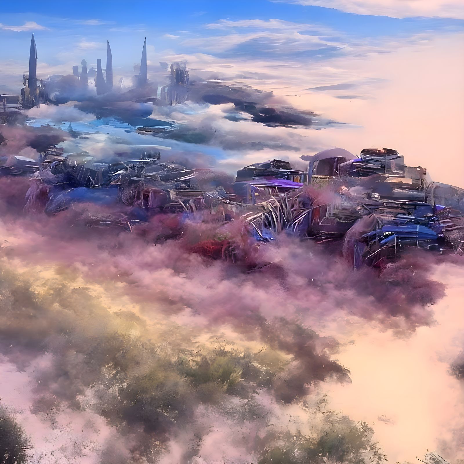 Lush Cloud City IV