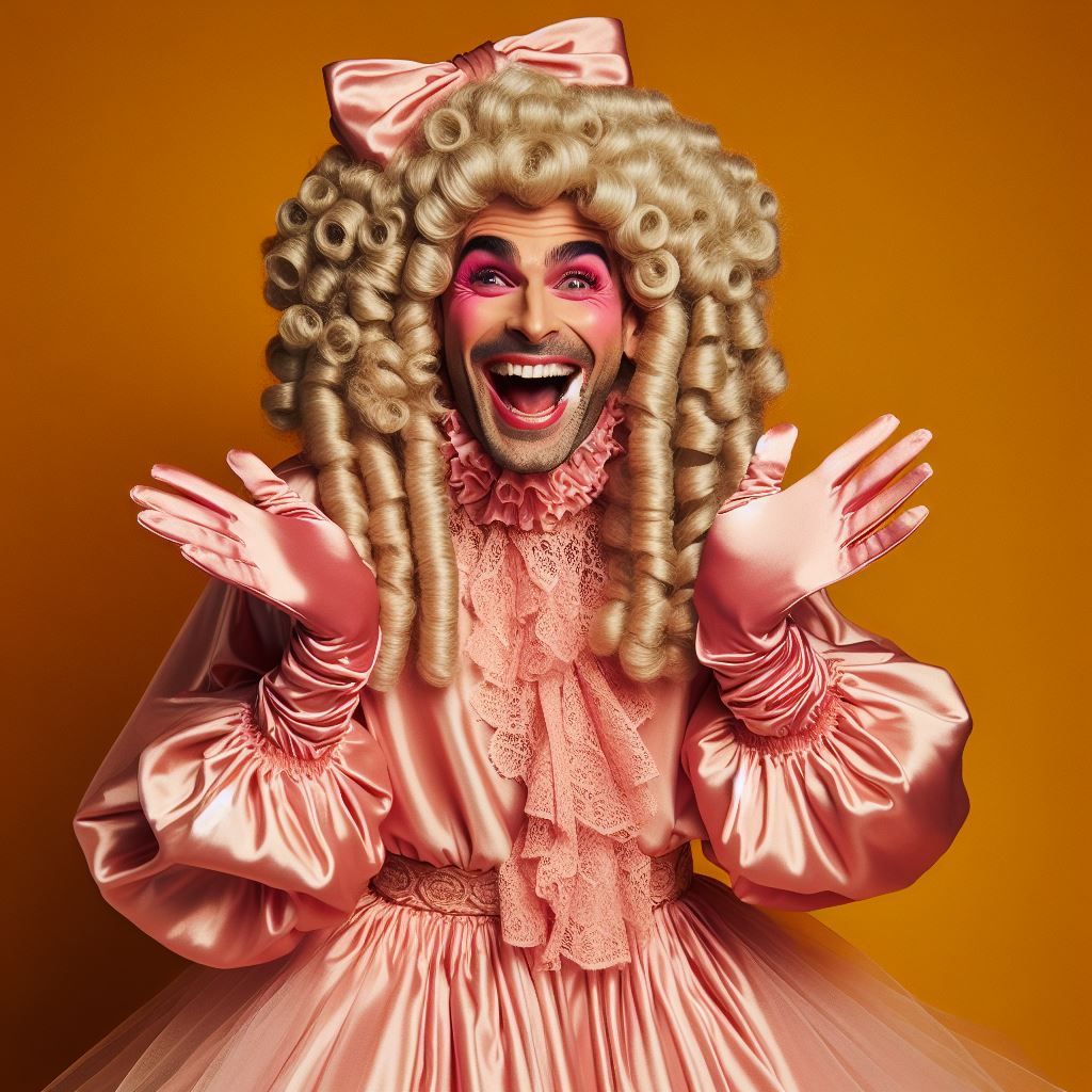 APRIL FOOLS DAY JOKING FUNNY PRANKS - POMPÖÖS Couture Living in a Satin Wonderland of Sissy Satin Dresses, Sissy Satin G...