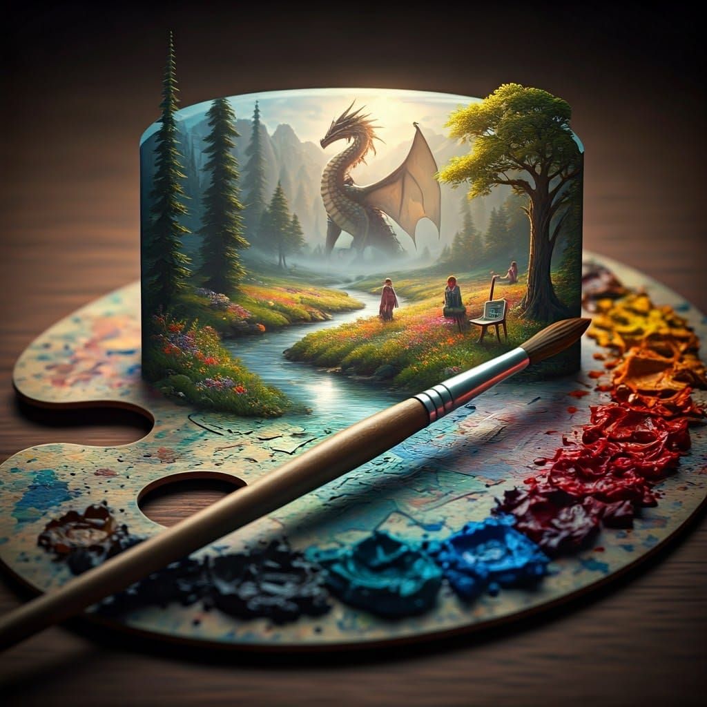 Fantasy Art 🎨🖌️  by @AhriAnni