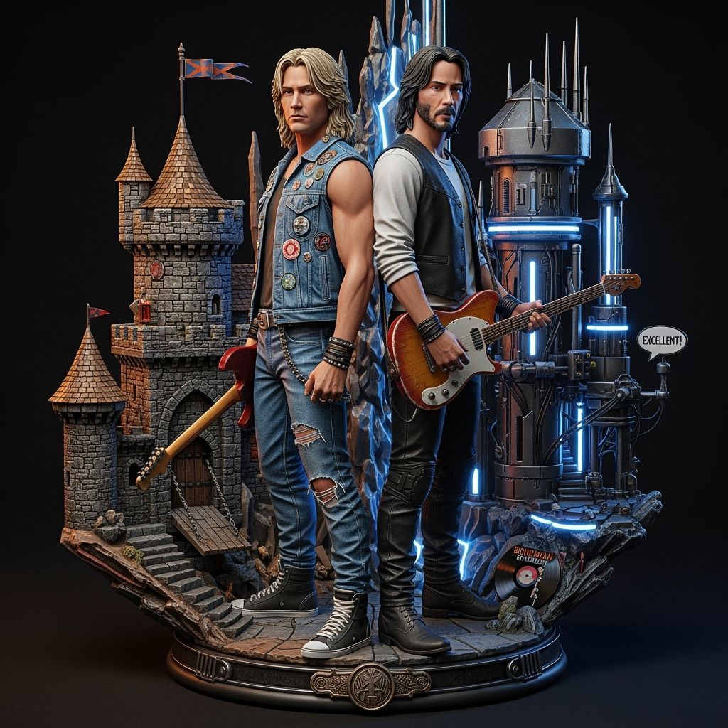 Look, It's "Clay"anu Reeves!