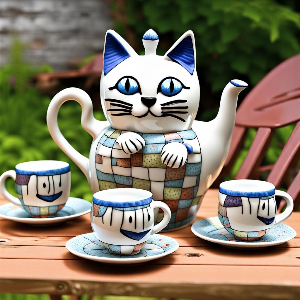 Cat Teapot 