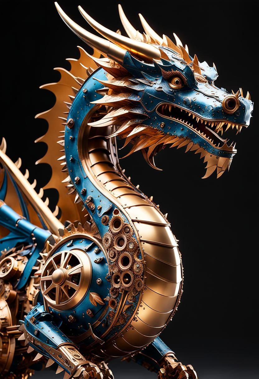 Dragon Made from Scarp Metal!   by @Hit moments