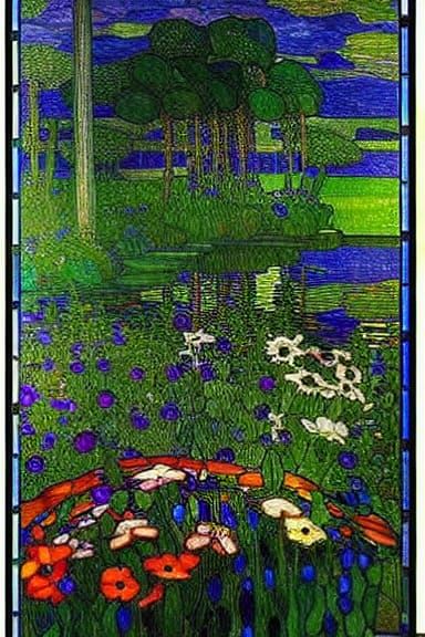 Midnight Flower Garden