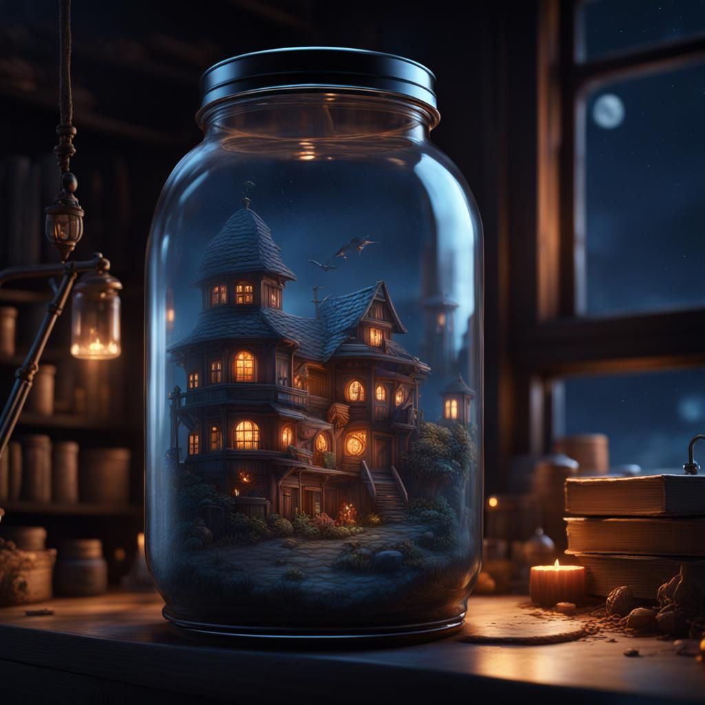 life in a jar 🌒